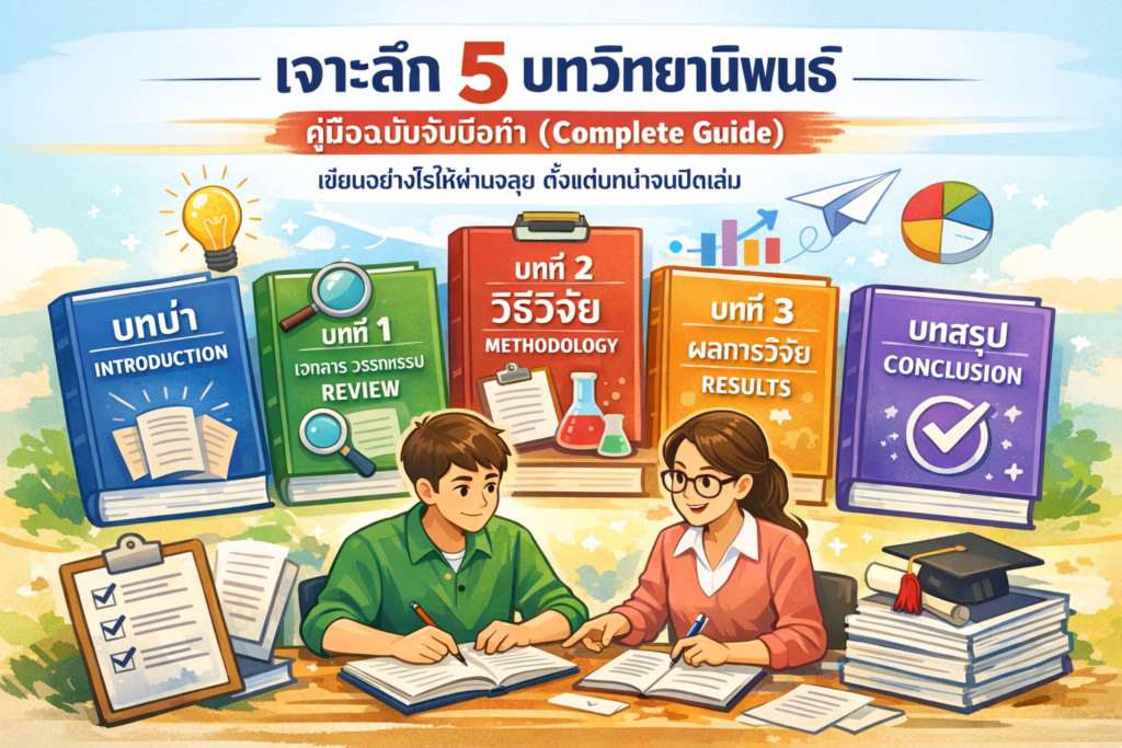 เจาะลึก 5 บท วิทยานิพนธ์